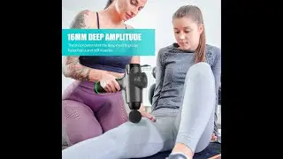 Best Massage Gun for Athletes, Portable Body Muscle Massager Professional Deep Tissue 2021 Review |