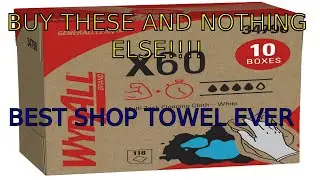 WypAll shop Towel X60 Review Best out there