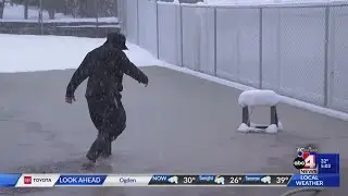 Utah backyard sees non-stop flooding after continuous snowfall