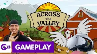Across The Valley【no PlayStation VR2】- Primeiras impress&otilde;es!