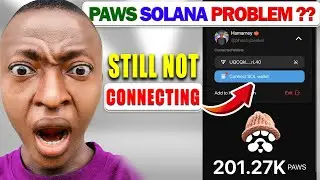 Paws Solana Wallet Connect Problem. You Can't Check Eligibility?
