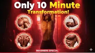 Build Body at Home Fast (easy tips) | Full HOME WORKOUT PLAN for Beginners special. #homeworkout