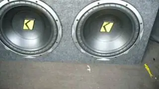 2 Kicker DDs 12's