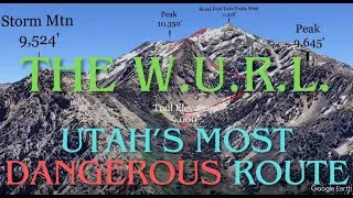 Utah's Most Challenging Hike!  The WURL - Wasatch Mountains!
