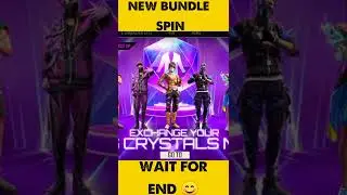 FREE FIRE BTS CRYSTAL TOKEN |FREE FIRE NEW BUNDLE SPIN TRICK |  BTS BUNDLE SPIN&hearts; #shorts #viral