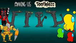 어몽어스 VS Toothless - How To Train Your Dragon | AMONG US ANIMATION