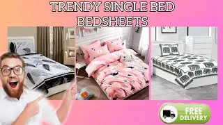 Latest single bed bedsheets 2020 | place your order now | free delivery