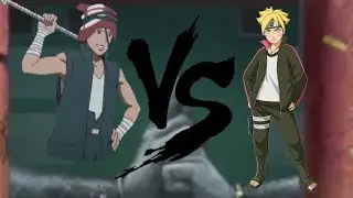boruto vs iwabe sprite battel