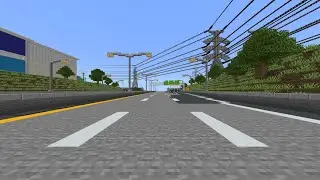 Maybe One Of The Longest Freeway Drives In Minecraft??? - Part 2 (Timelapse)