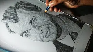 Drawing christopher nolan