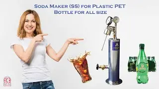 Soda Maker / Soft Drink Maker High Quality Full SS for *Plastic (PET) Bottle* (Ekta Brand)