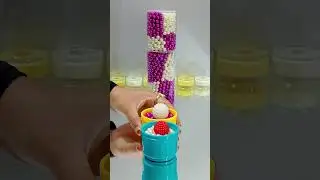 Fish 🌈Satisfying Marbles & Beads Reverse Run. #reverse #short #marble #fish 