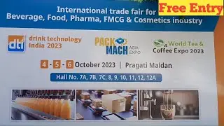 Drink Technology India 2023 & Pack Mach Asia Expo | Full Information