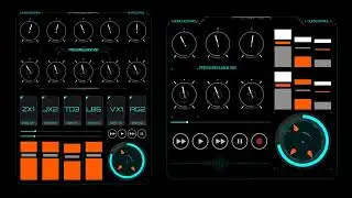 HUD Info Control Panels for After Effects 2023