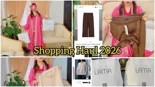 Winter Clothing Shopping Haul ❄️🛍️ | Warm, Stylish & Affordable Finds | Lama | Life with Wajeeha 