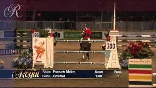 Francois Mathy Wins the International Jumper Top Score Challenge