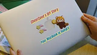 CheerCove's DIY Story #25: Your MacBook is hungry, and Red Panda is going to give it some energy.