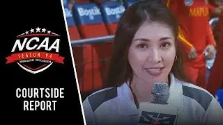 NCAA 94 MB: Roxy Montealegre reports from the courtside for CSJL vs. MU