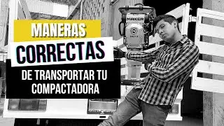 Como transportar CORRECTAMENTE una bailarina compactadora | Maquinco