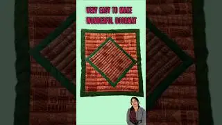 DIY DOORMAT MAKING AND STITCHING PROCESS / How to make Doormat #diy #art #shortvideo #viralvideo