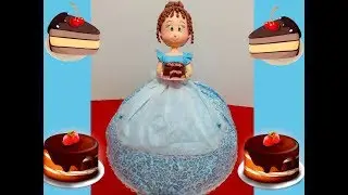 Aula de Biscuit completa- Cobre bolo menininha Parte 01