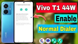 Vivo T1 44W Enable Normal Dialer| How To disable Google Dialer| HM Technical