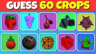 Guess Grow a Garden Roblox Crops in 3 seconds | Grow a Garden Roblox Quiz