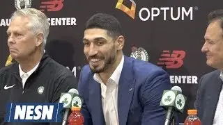 Enes Kanter Trolls Kyrie Irving When Asked Why He Chose No. 11