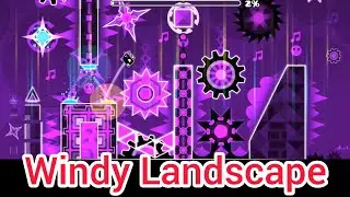 ジオメトリーダッシュ Windy Landscapeが難しすぎた