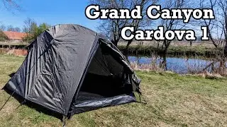 Grand Canyon Cardova 1 - Günstiges Einsteigerzelt für große Leute mit viel Platz