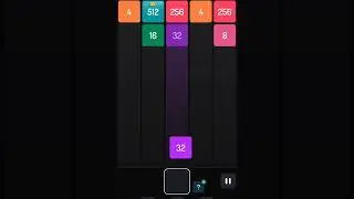 Number tiles game  #colorfulgame &lrm;Puzzle Game - Mind relaxing games #trendingshorts Matching numbers