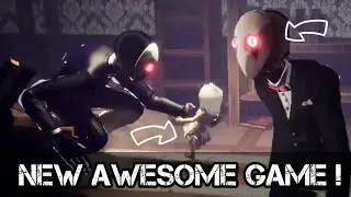 Little Nightmares like new awesome game 🎉 | LIGHT black cat and amnesia girl demo gameplay 😺