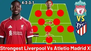 NO WIRTZ ❌ DEADLIEST Liverpool PREDICTED LINEUP vs Atletico Madrid | UEFA CHAMPIONS LEAGUE 2025/26