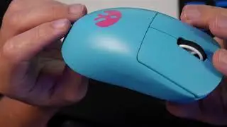 Logitech GPRO SuperLight AZP3CT Custom Paint - Custom Switches - Custom Logo No Talking Teardown