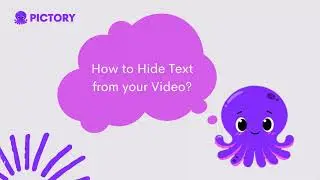 How to Hide Text from your Video?