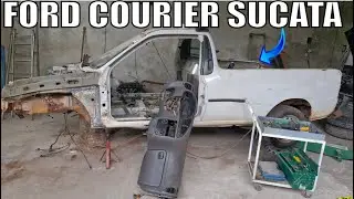 FORD COURIER MOTOR ZETEC ROCAM 1 6 DOADORA DESMONTAGEM RETIRADA DE PE&Ccedil;AS @broficina