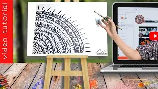 Come disegnare un mandala | vanEducation