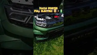 Dacia Duster full Electric ✈️🚘🔝 #dacia #daciaduster #tuning #romania #aro #fyp #70k #green #widebody