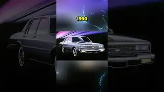 Evolution of Chevrolet Impala (1967~2024) #shorts
