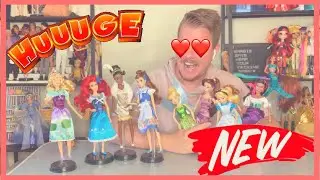 NEW HUGE! | Disney Princess Store Doll Haul | UNBOXING AND REVIEW