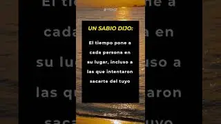 Un sabio dijo | #shorts