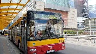 Autobus 100 Kier. Dworzec Centralny (Trasa Zmieniona) MAN NG313 #3322