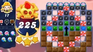 Candy Crush Saga Level 225 || Legendary Level || No Boosters || 3 Stars 🌟🌟🌟