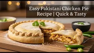 Easy Pakistani Chicken Pie Recipe | Quick & Tasty