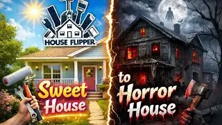 can i make horror house to sweet house???? in house flipper gameplay video