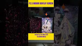 The Power of P2.5 Indoor Screen #techon #outdoorled #indoorled #viral #trending #advertising #led