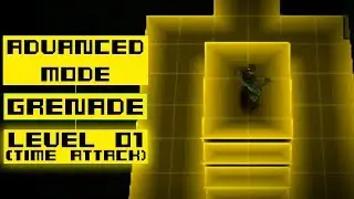 ADVANCED MODE: GRENADE LEVEL 01 (Time Attack) - Metal Gear Solid: VR Missions (PS3)