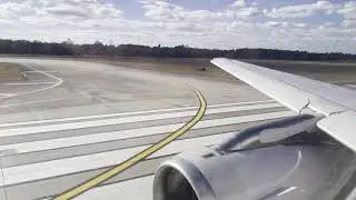 United A320 Takeoff from Houston (IAH)