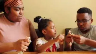 Tasting American Sour Candy Warheads and Toxic Waste challenge