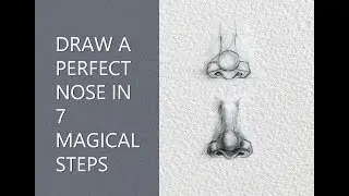 Draw a perfect nose in 7 magical steps